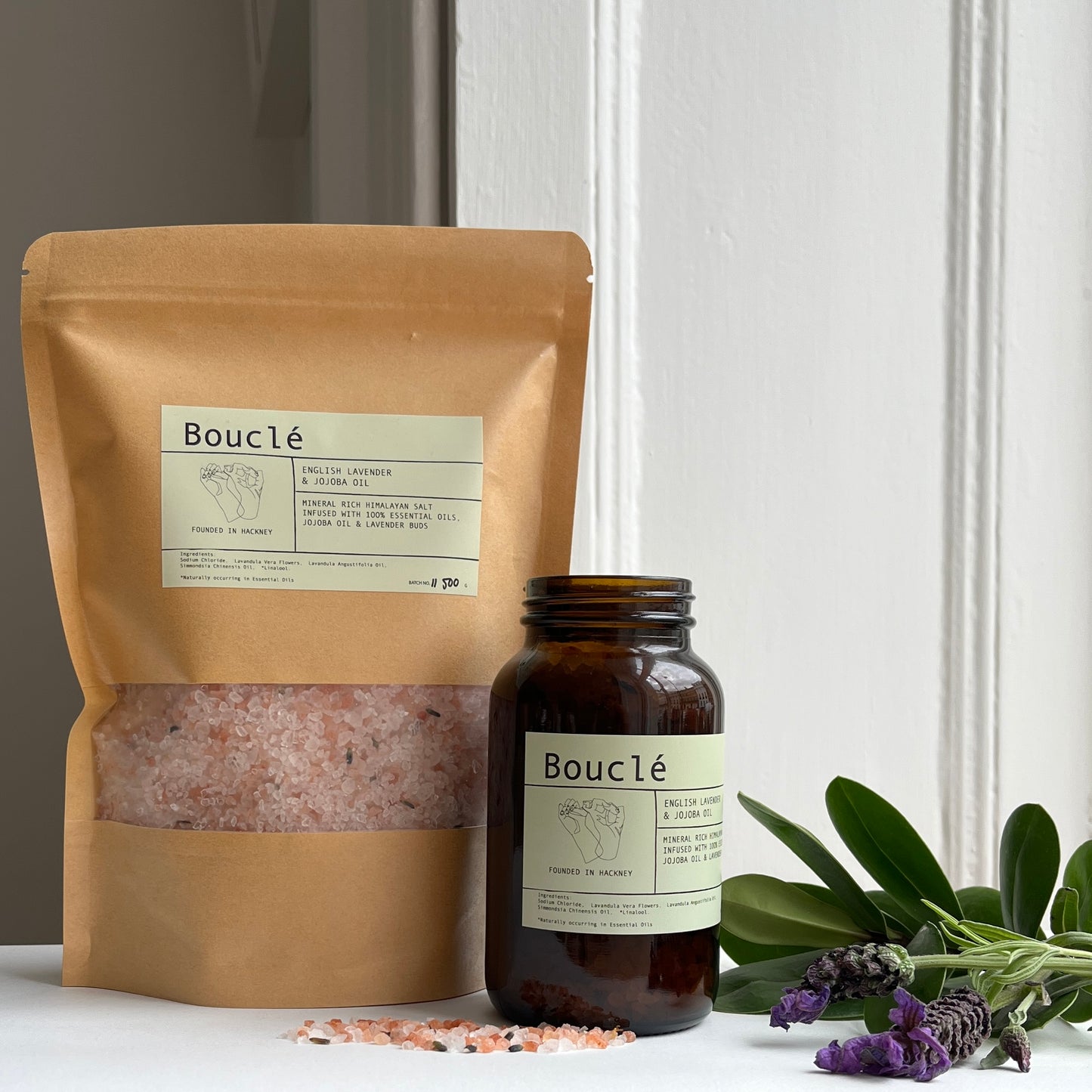 English Lavender & Jojoba Oil Botanical Bath Salts