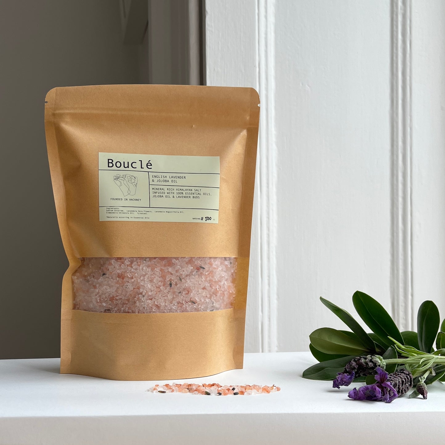 English Lavender & Jojoba Oil Botanical Bath Salts