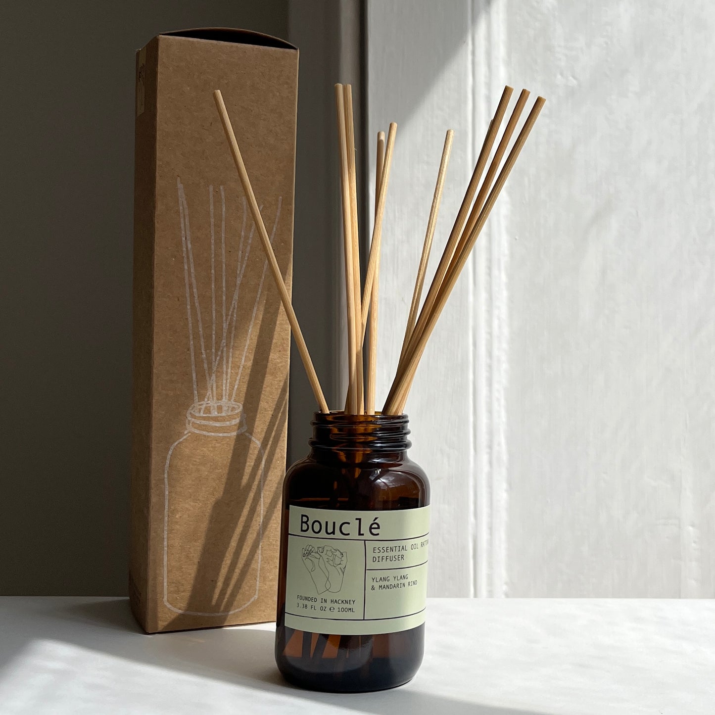 Ylang Ylang & Mandarin Rind Rattan Reed Diffuser