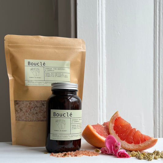 Geranium, Pink Grapefruit & Chamomile Botanical Bath Salts
