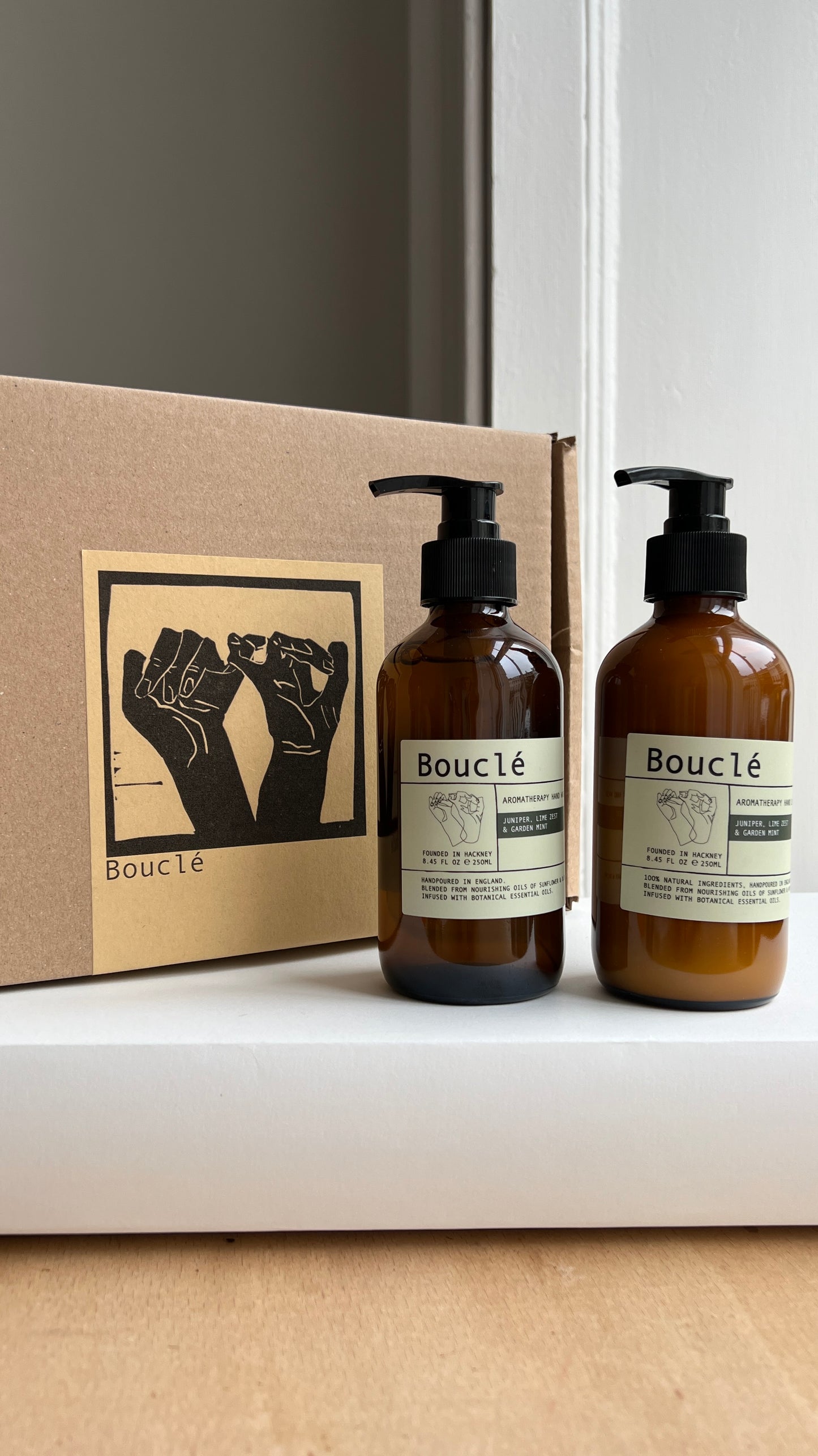 Juniper, Lime Zest & Garden Mint Hand Wash & Lotion Gift Set