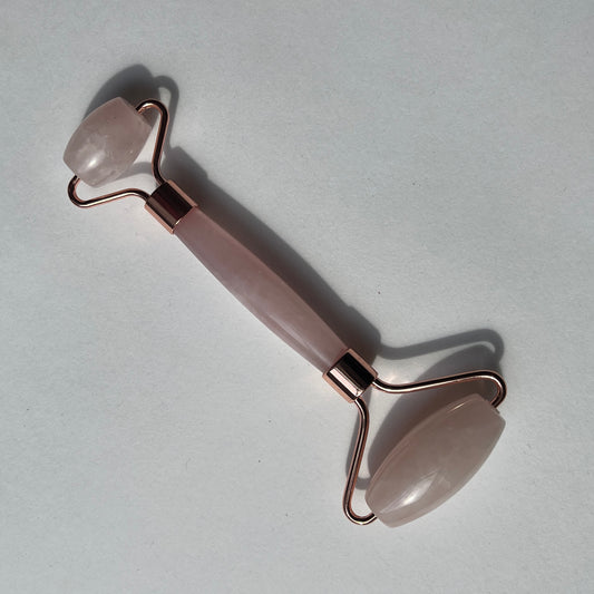 Rose Quartz Crystal Facial Roller