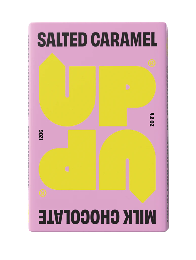 Salted Caramel Milk Chocolate by UP-UP