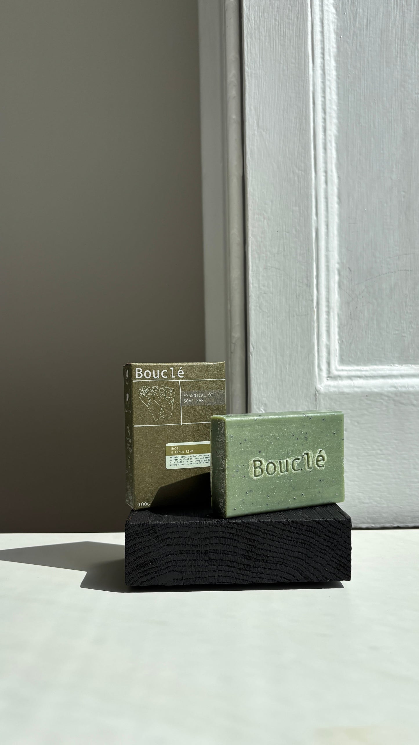 Basil & Lemon Rind Soap Bar