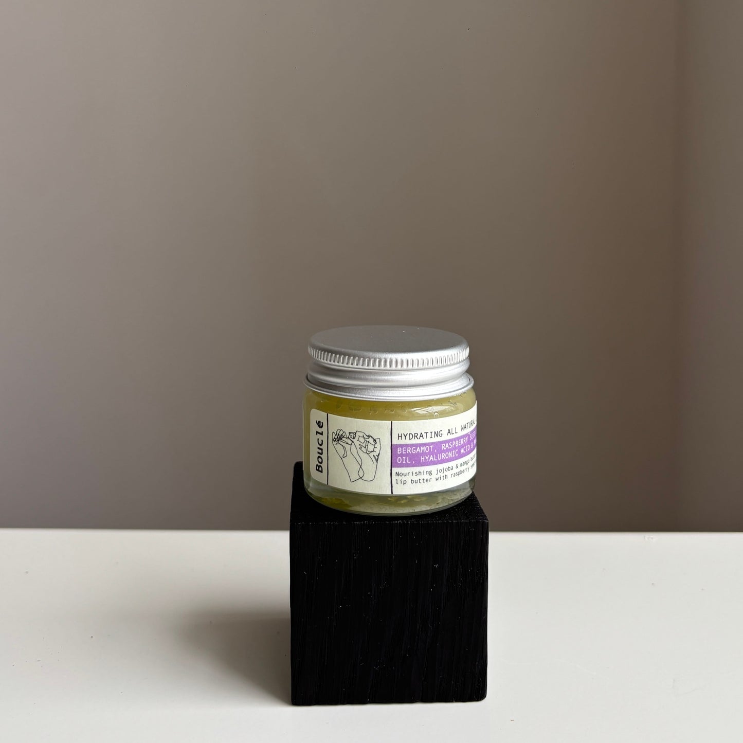 Hydrating All Natural Lip Butter with Bergamot & Hyaluronic Acid