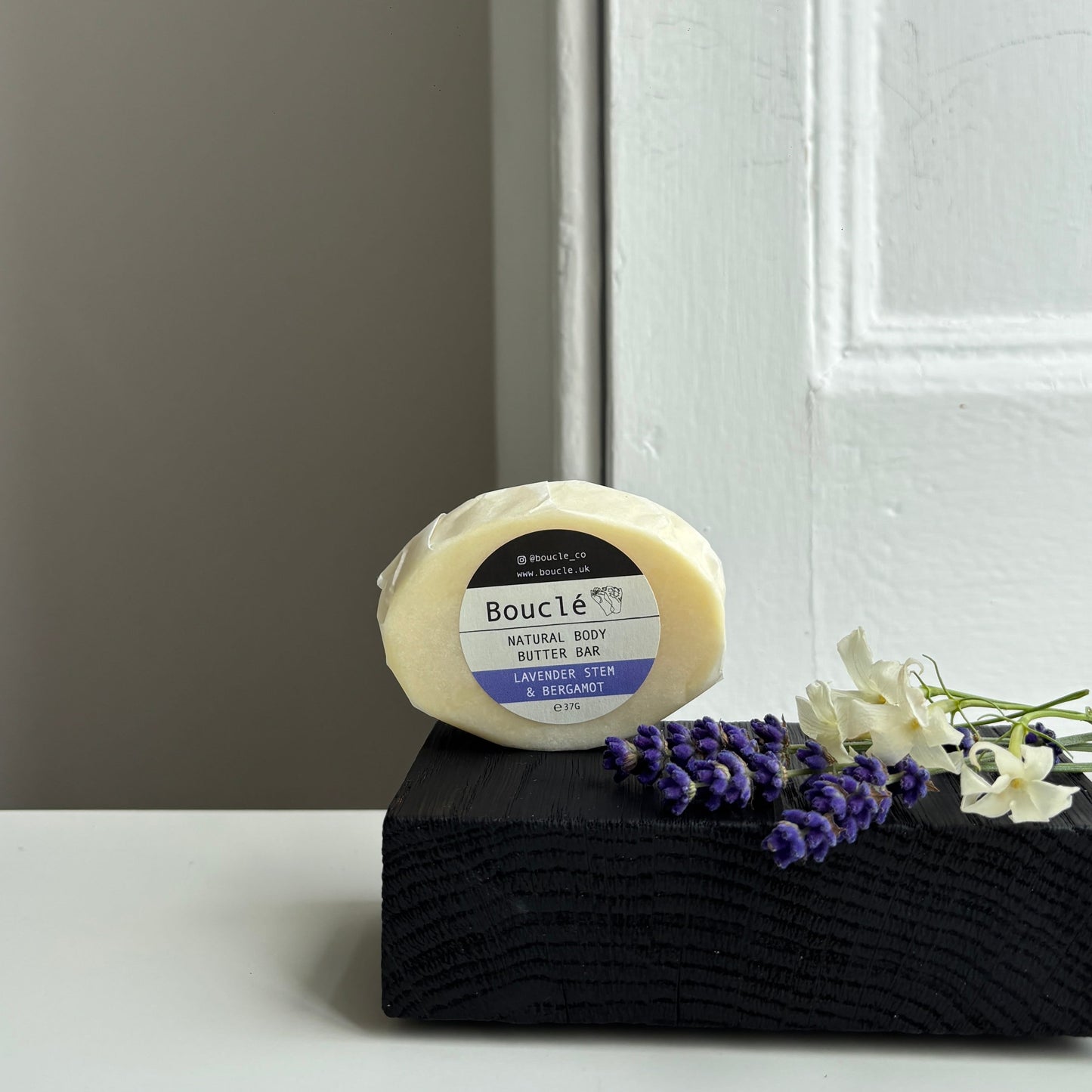 Lavender Stem & Bergamot Natural Body Butter Bar