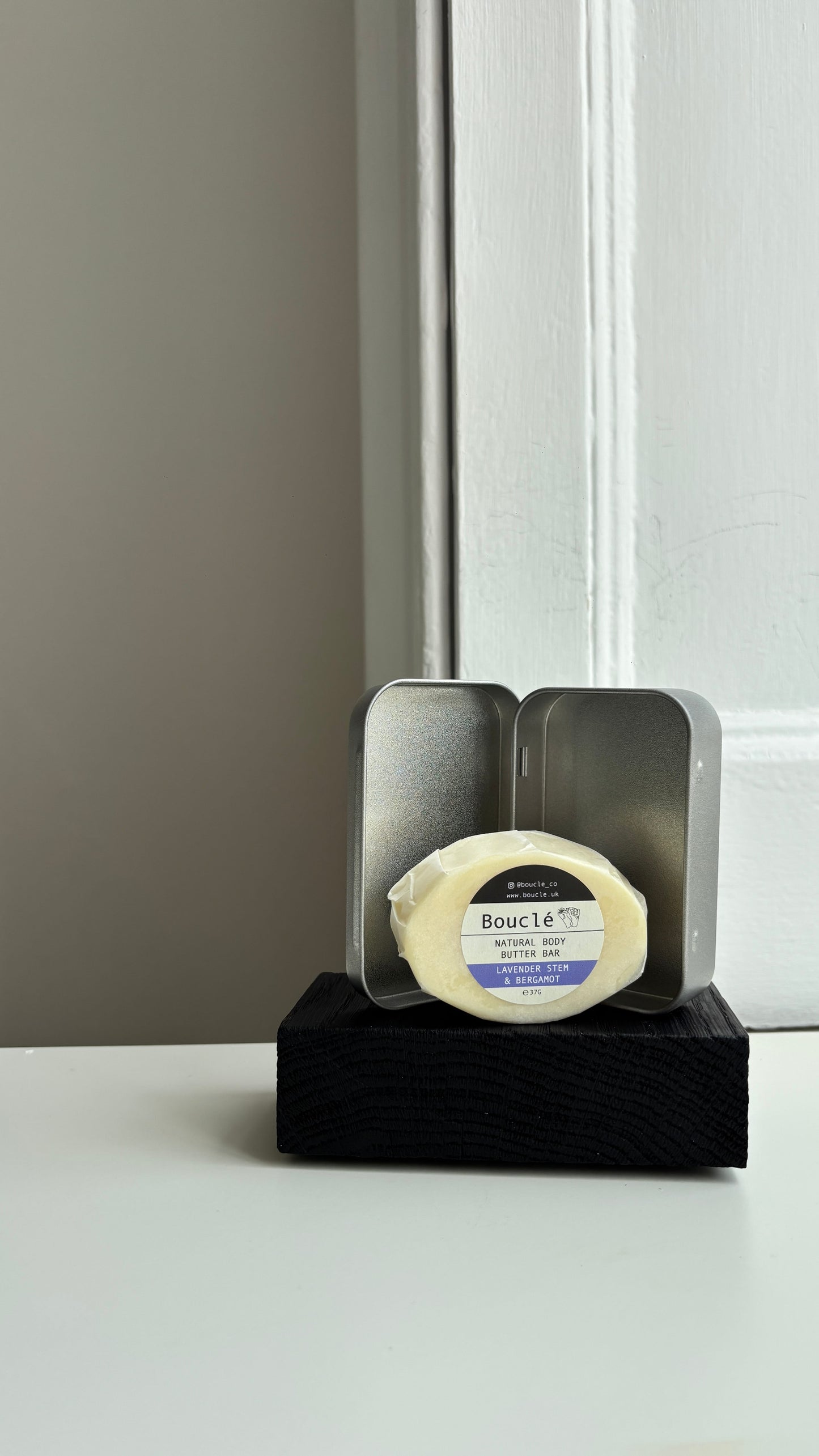 Lavender Stem & Bergamot Natural Body Butter Bar