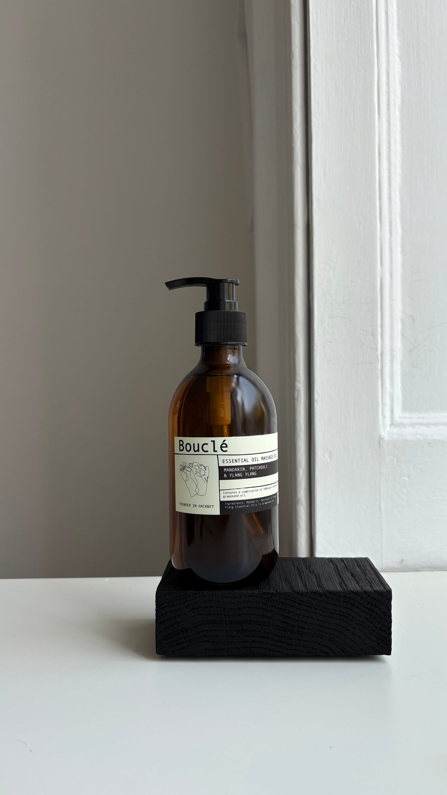 Mandarin, Patchouli & Ylang Ylang Natural Massage Oil