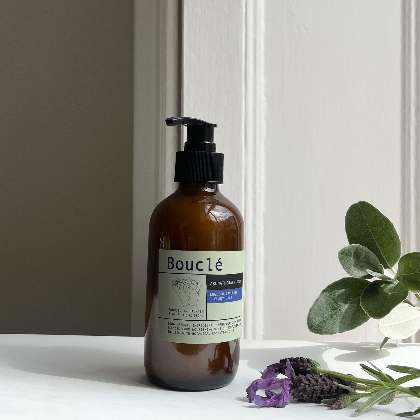 English Lavender & Clary Sage Essential Oil Body Lotion