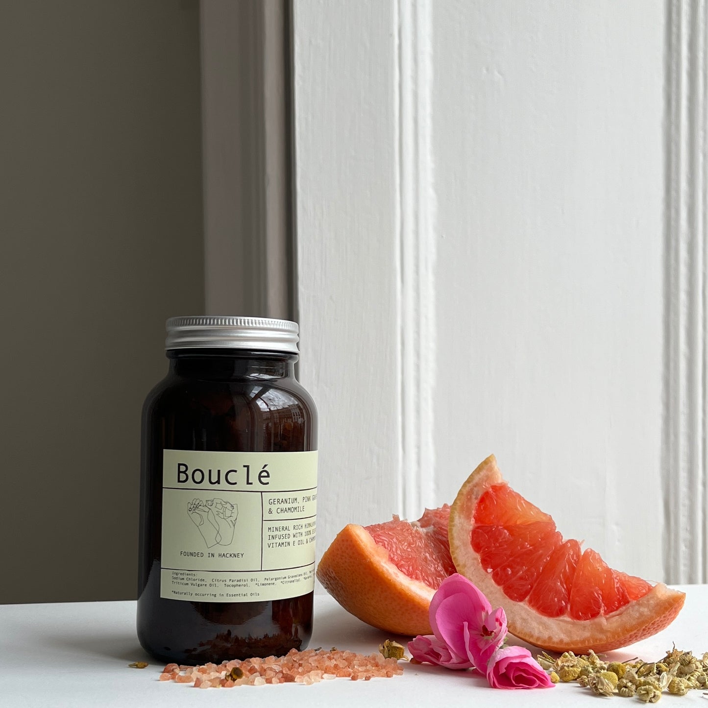 Geranium, Pink Grapefruit & Chamomile Botanical Bath Salts