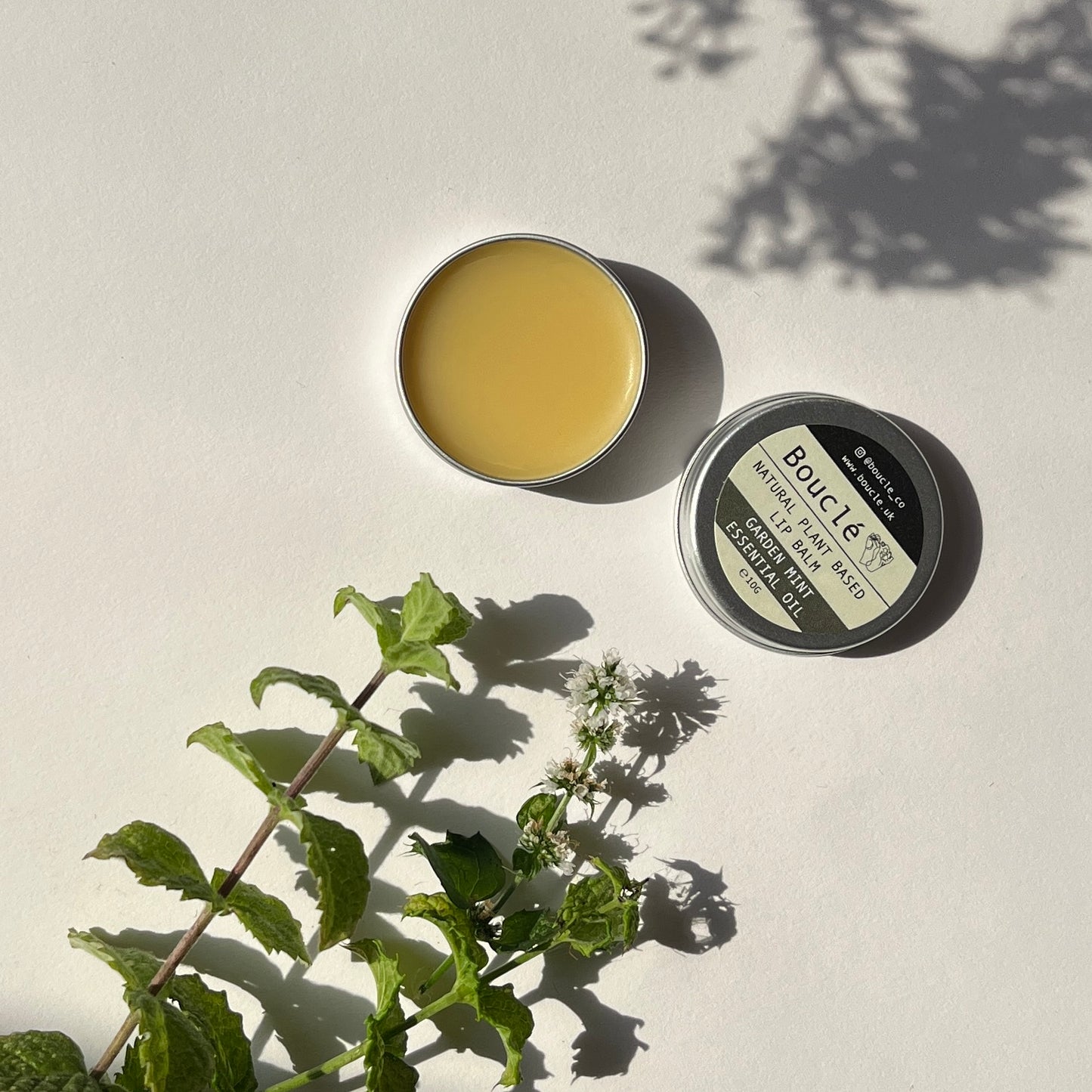 Garden Mint Natural Organic Vegan Lip Balm