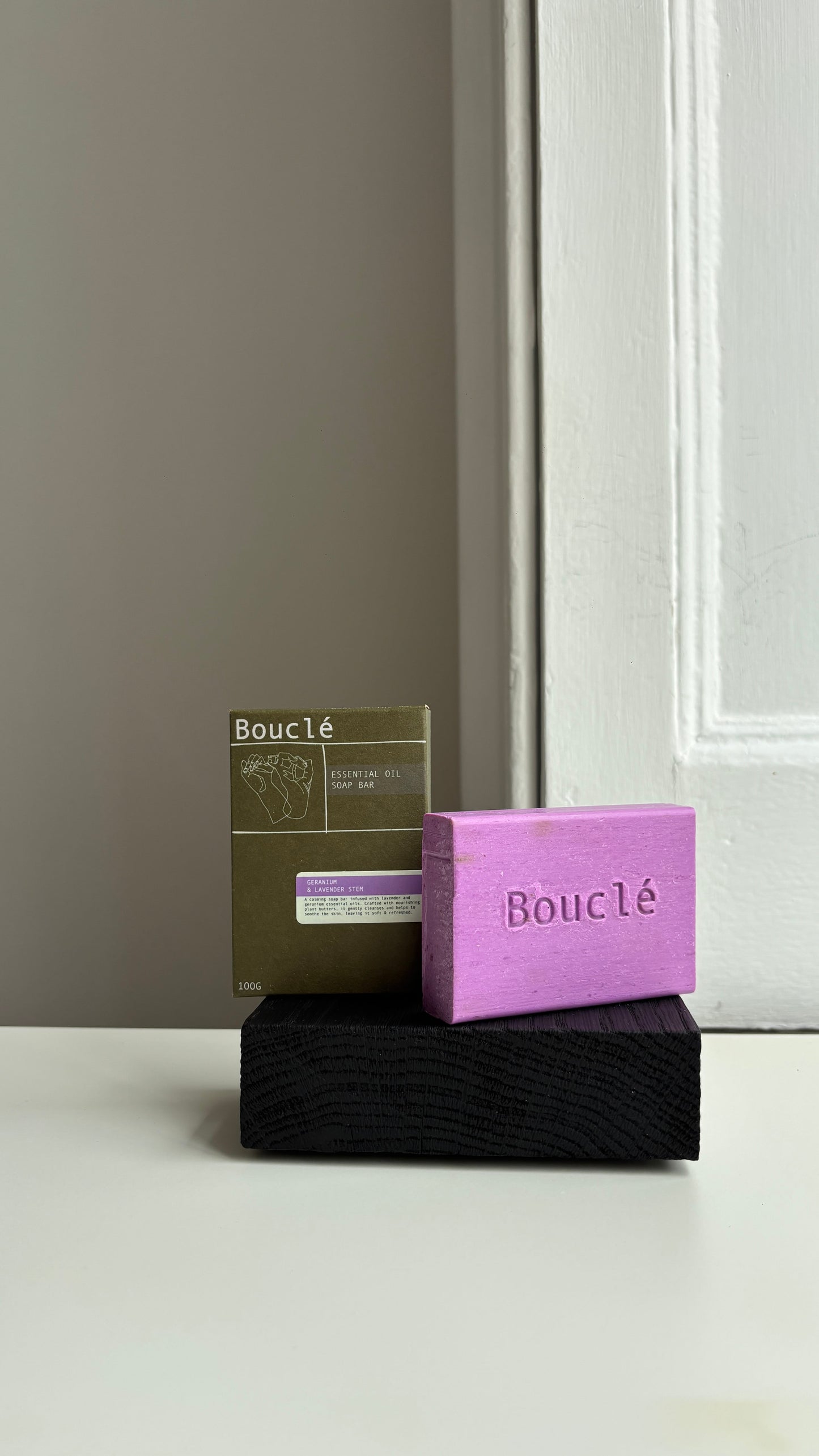 Geranium & Lavender Stem Soap Bar