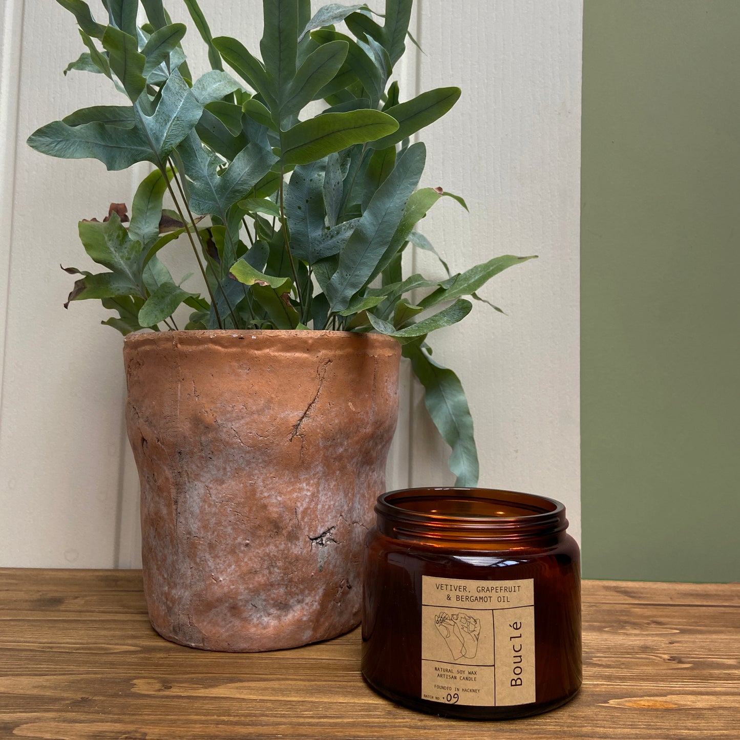 Fir Tree, Orange Oil & Mulling Spices Winter Candle