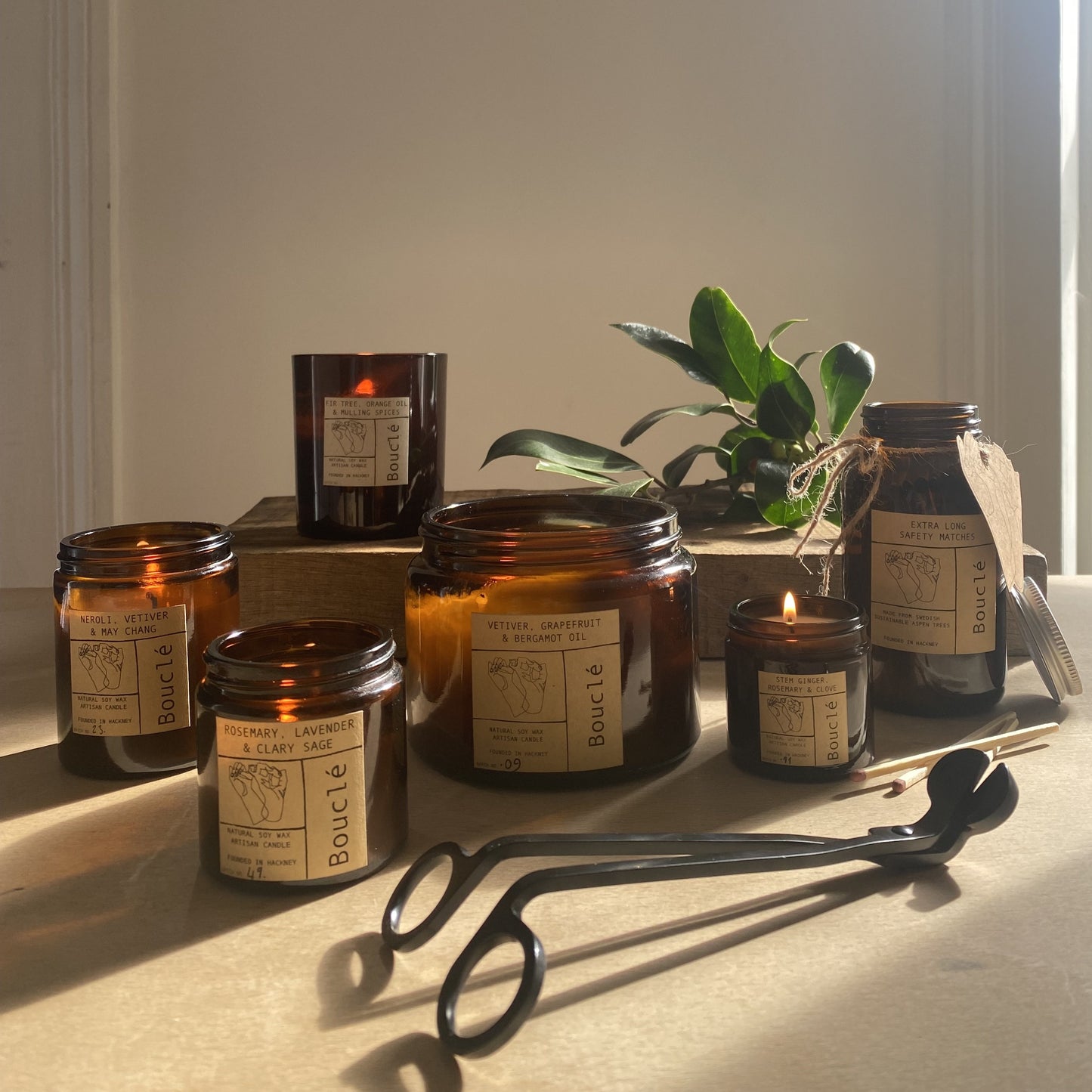 Fir Tree, Orange Oil & Mulling Spices Winter Candle