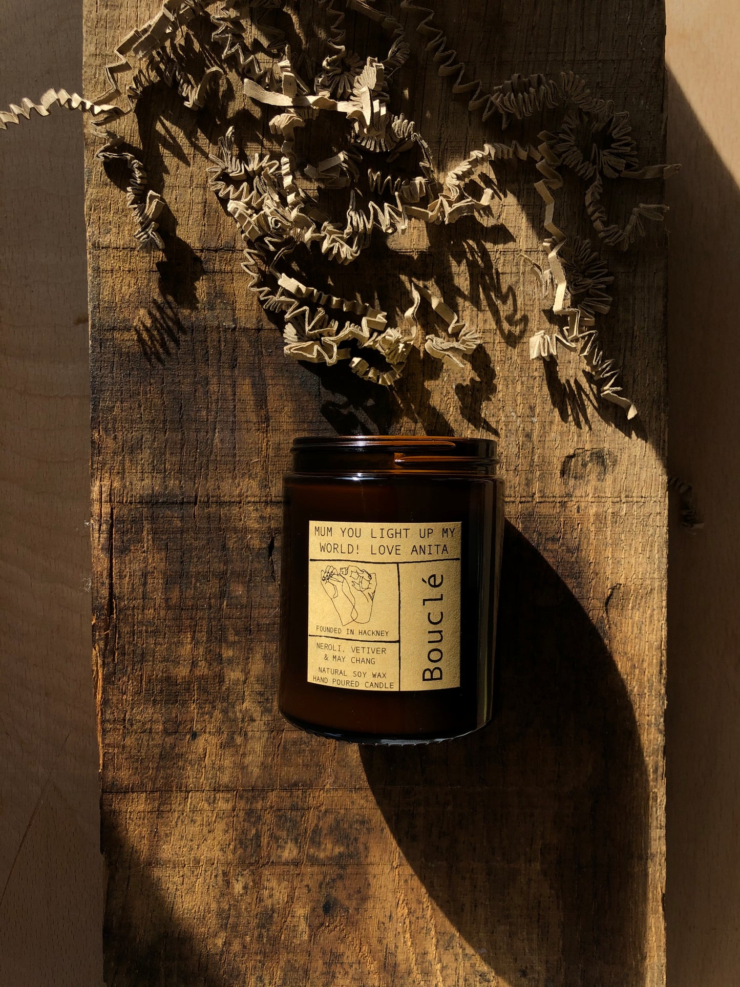 Personalised Mothers Day Candle with Choice of All Natural Scent